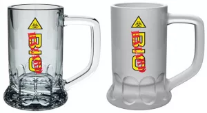 Schnapskrug HANS, klar oder satiniert