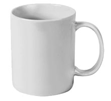 Standardbecher Porzellan