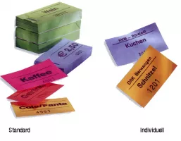 Blockgutscheine - Blockwertmarken