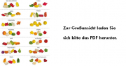 Mini Fruchtgummi Standardformen
