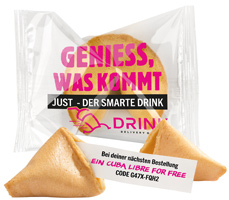 Glückskekse mit Ihrer Werbebotschaft