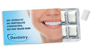 Kaugummi im 12er Blister