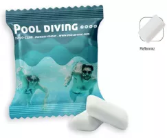 Kaugummi im Werbetütchen