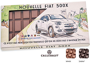 Schokolade in Kartonverpackung