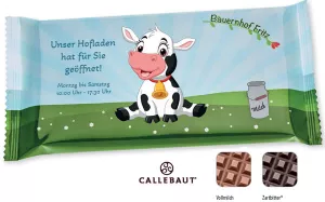 Schokolade im Flowpack